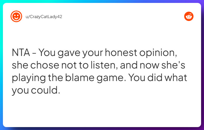 Comment from u/CrazyCatLady42