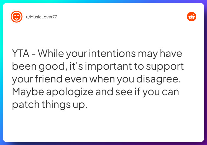 Comment from u/MusicLover77