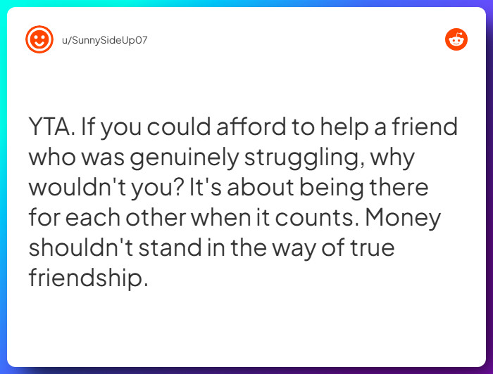 Comment from u/SunnySideUp07