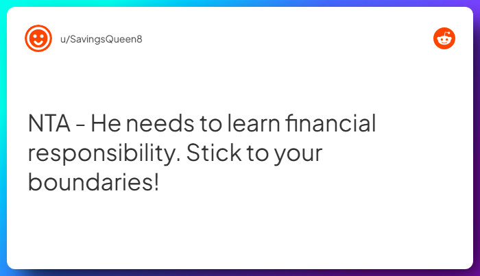 Comment from u/SavingsQueen8