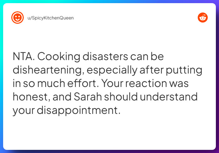Comment from u/SpicyKitchenQueen