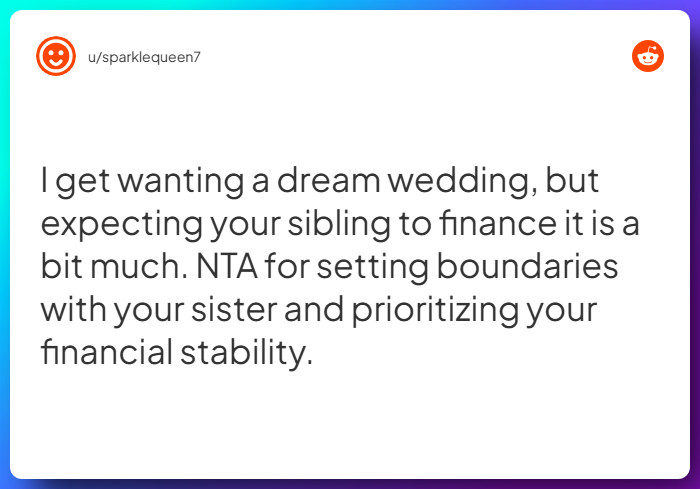 Comment from u/sparklequeen7