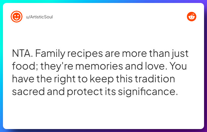 Comment from u/ArtisticSoul