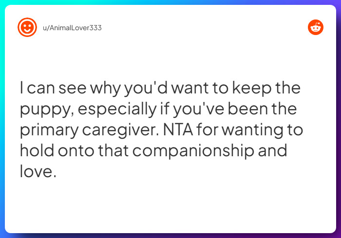 Comment from u/AnimalLover333