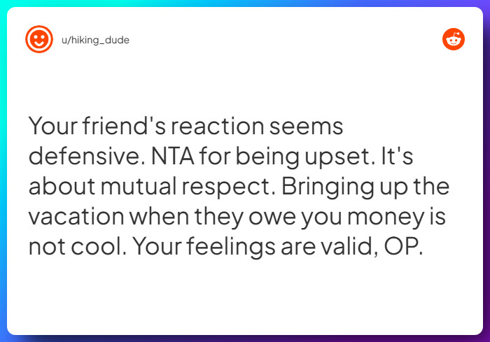 Comment from u/hiking_dude
