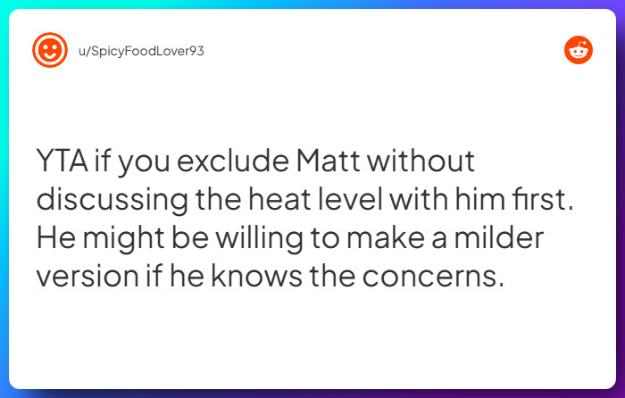 Comment from u/SpicyFoodLover93