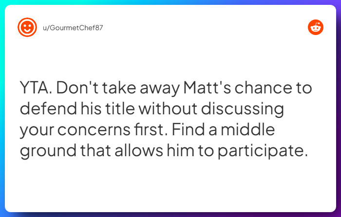 Comment from u/GourmetChef87