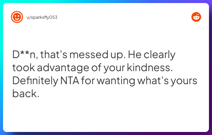 Comment from u/sparksfly053