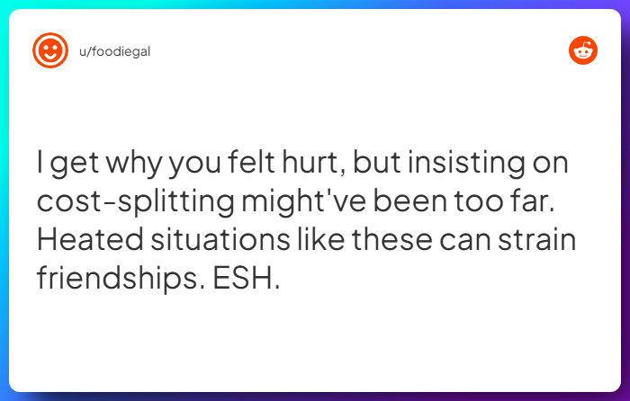 Comment from u/foodiegal
