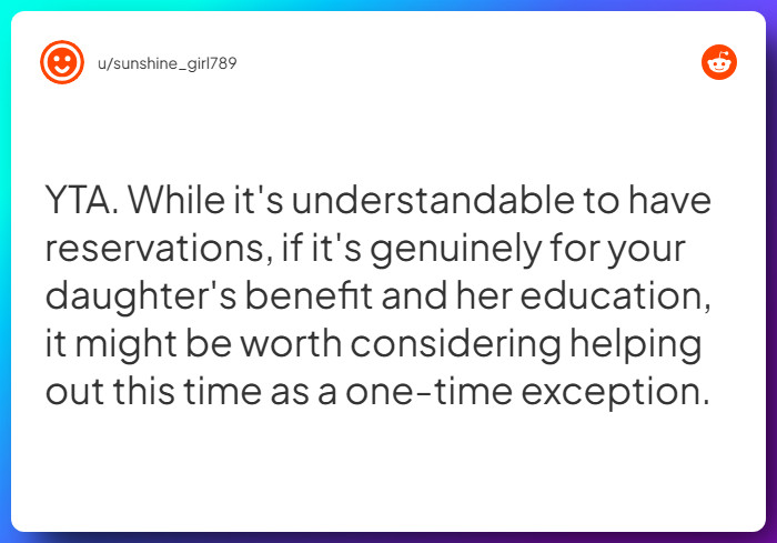 Comment from u/sunshine_girl789