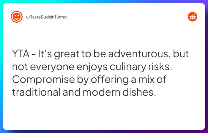 Comment from u/TasteBudsInTurmoil