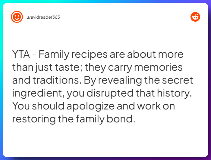Comment from u/avidreader365