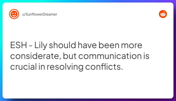 Comment from u/SunflowerDreamer