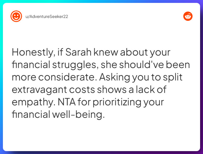 Comment from u/AdventureSeeker22