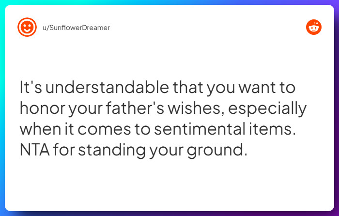 Comment from u/SunflowerDreamer