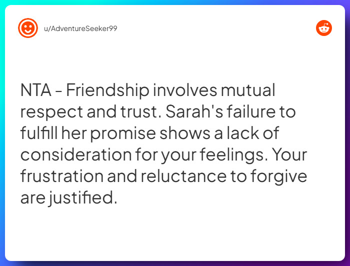 Comment from u/AdventureSeeker99