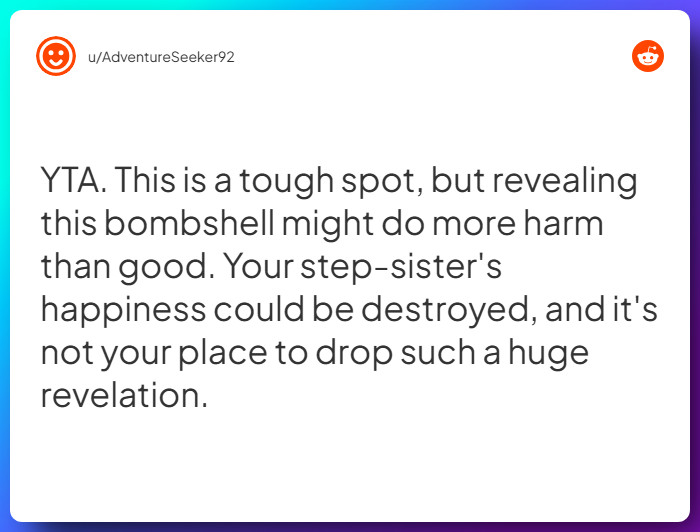 Comment from u/AdventureSeeker92