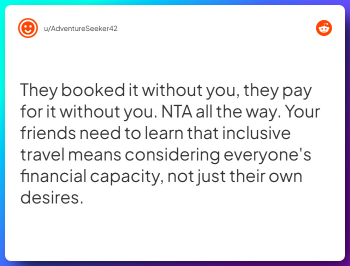 Comment from u/AdventureSeeker42