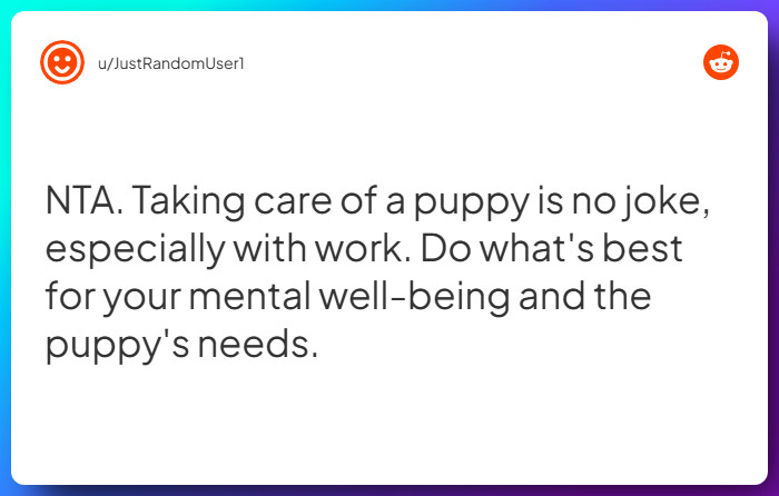 Comment from u/JustRandomUser1