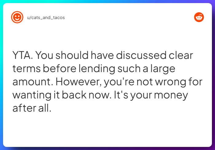 Comment from u/cats_and_tacos