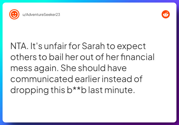 Comment from u/AdventureSeeker23
