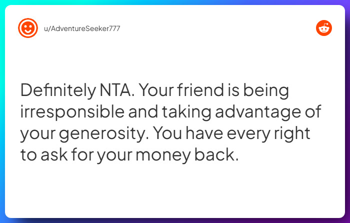 Comment from u/AdventureSeeker777