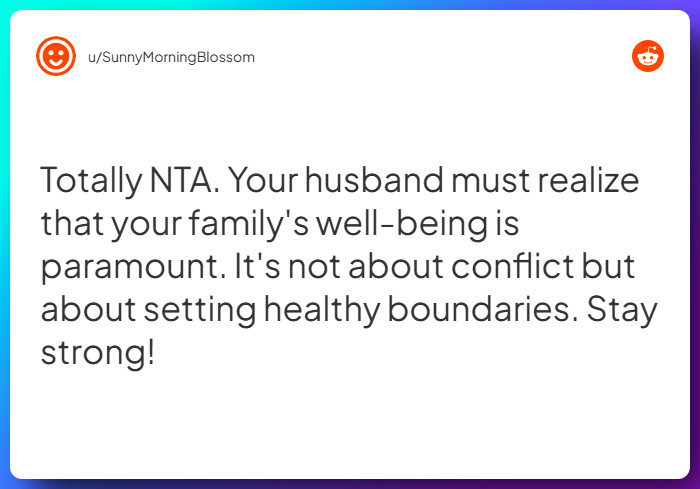 Comment from u/SunnyMorningBlossom