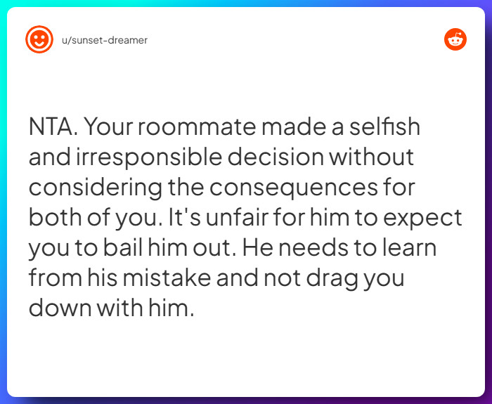 Comment from u/sunset-dreamer