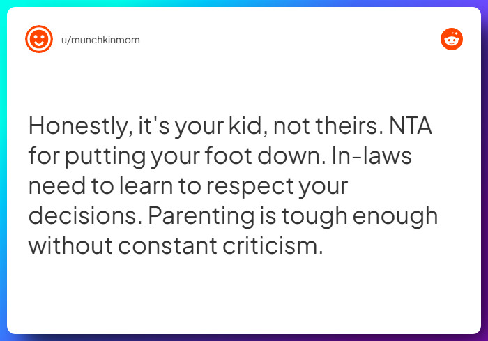 Comment from u/munchkinmom