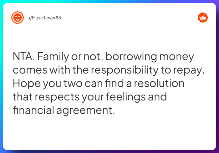 Comment from u/MusicLover88