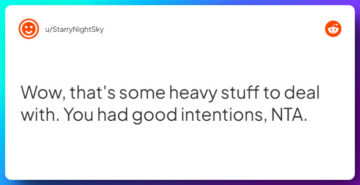 Comment from u/StarryNightSky
