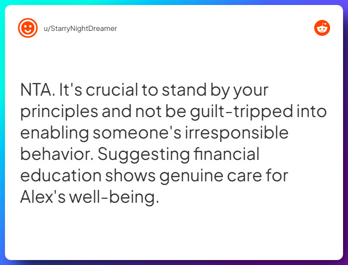 Comment from u/StarryNightDreamer