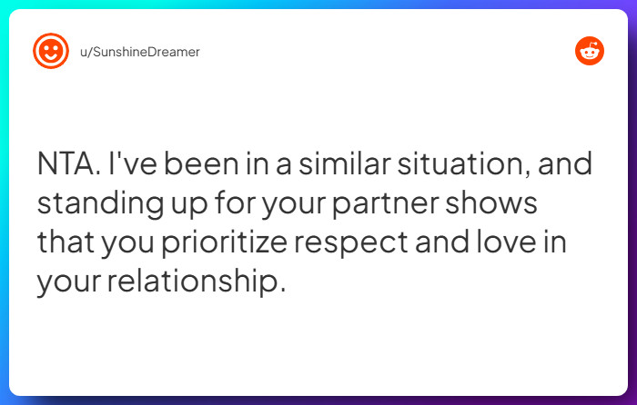 Comment from u/SunshineDreamer