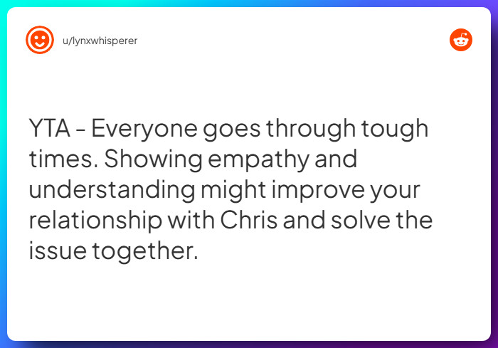 Comment from u/lynxwhisperer