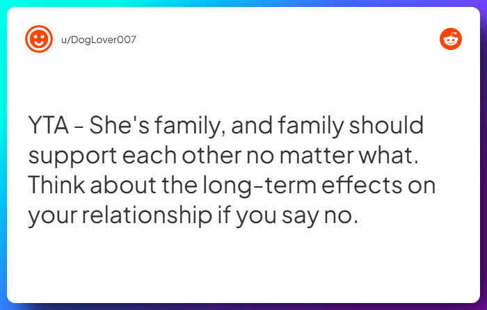 Comment from u/DogLover007
