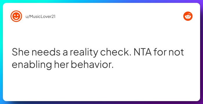 Comment from u/MusicLover21