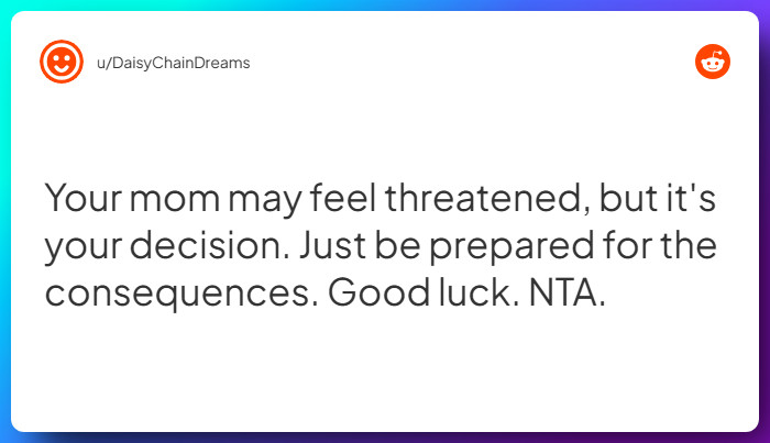 Comment from u/DaisyChainDreams