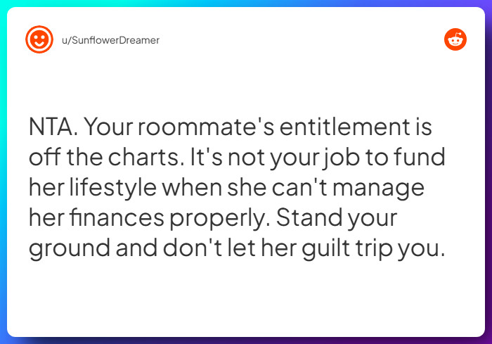 Comment from u/SunflowerDreamer