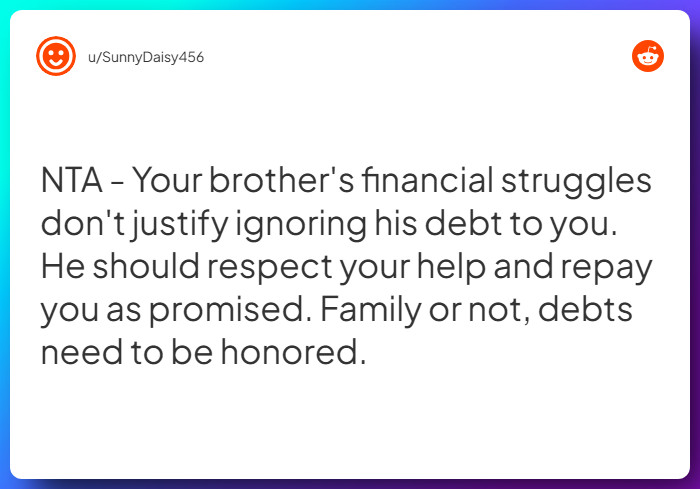 Comment from u/SunnyDaisy456