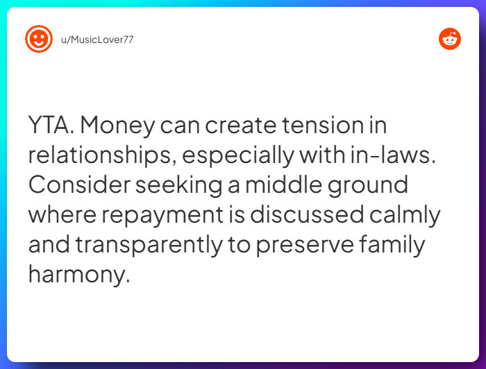 Comment from u/MusicLover77