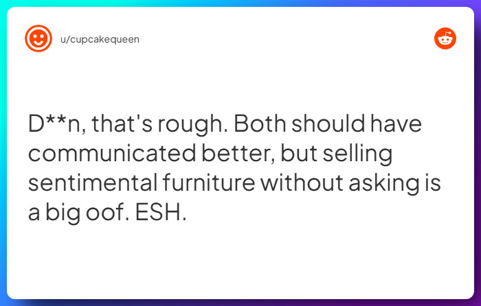Comment from u/cupcakequeen