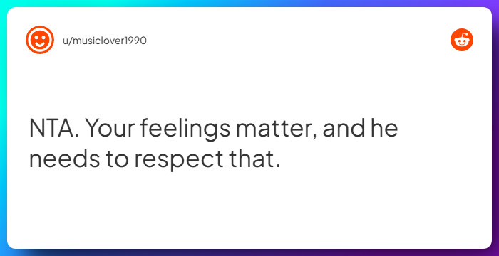 Comment from u/musiclover1990