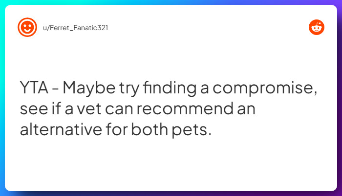 Comment from u/Ferret_Fanatic321