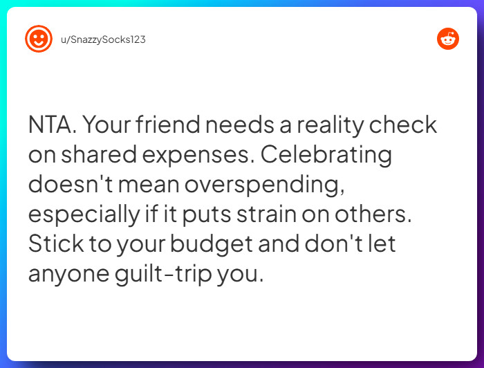 Comment from u/SnazzySocks123