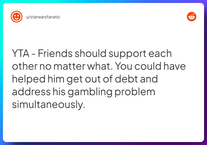 Comment from u/starwarsfanatic
