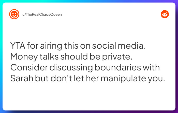 Comment from u/TheRealChaosQueen