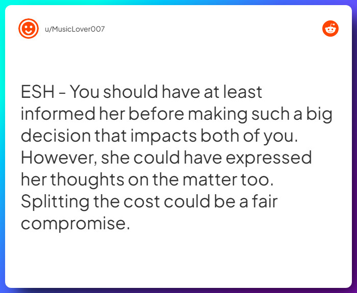 Comment from u/MusicLover007