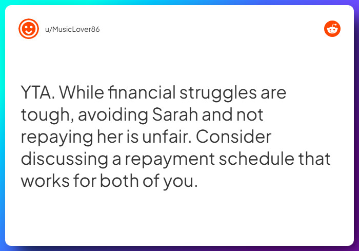 Comment from u/MusicLover86