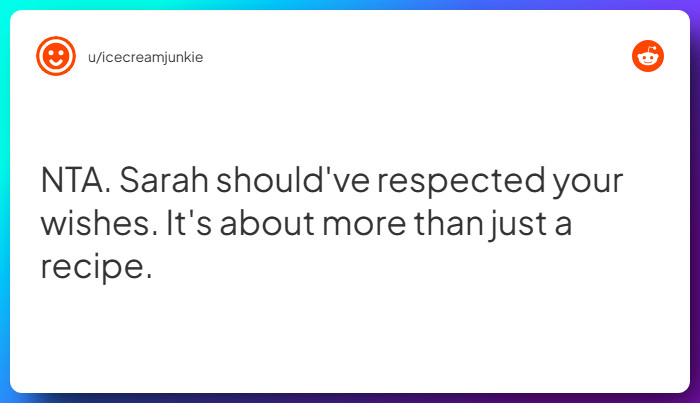 Comment from u/icecreamjunkie