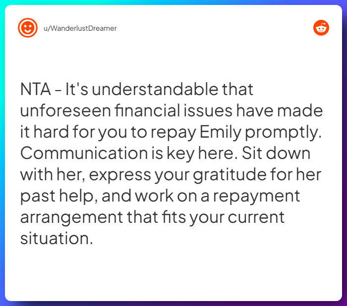 Comment from u/WanderlustDreamer